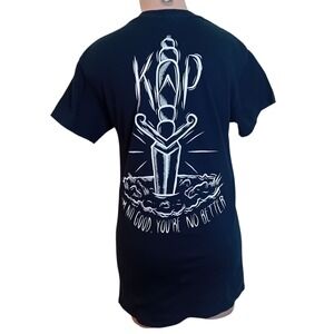 Unisex Knuckle Puck‎ Band Tee Merch No Good T-Shirt Pop Punk Emo Streetwear S